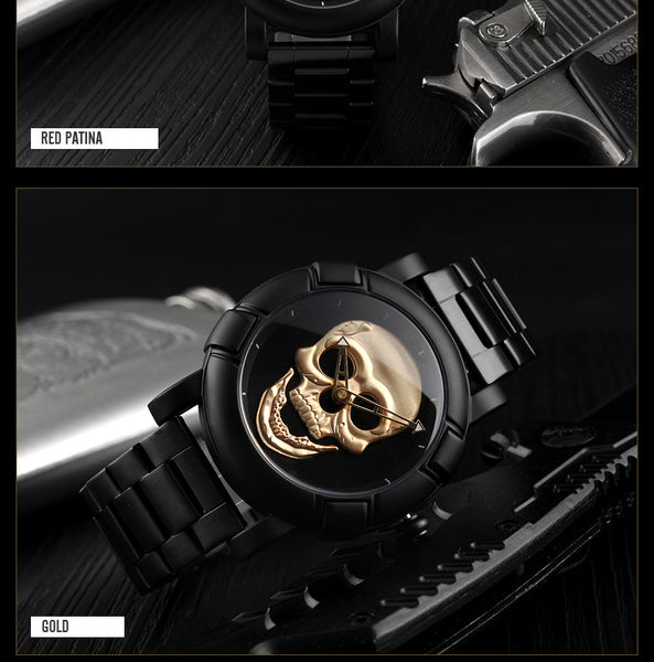 Skull Quartz Watch
